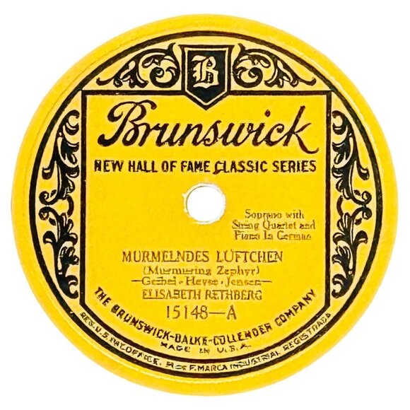 Elisabeth Rethberg Murmelndes Lüftchen /Du Bist Wie Eine Blume - 15148 Brunswick - Picture 4 of 4